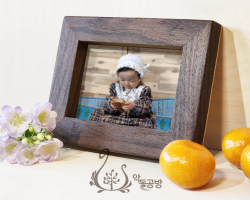 액자_원목